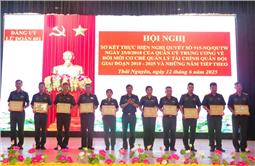 Lữ đoàn 601 nâng cao hiệu quả sử dụng ngân sách tài chính